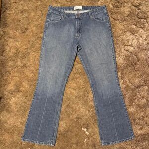Levis Strauss Signature Low Rise Bootcut Jeans Size Misses 16 Medium